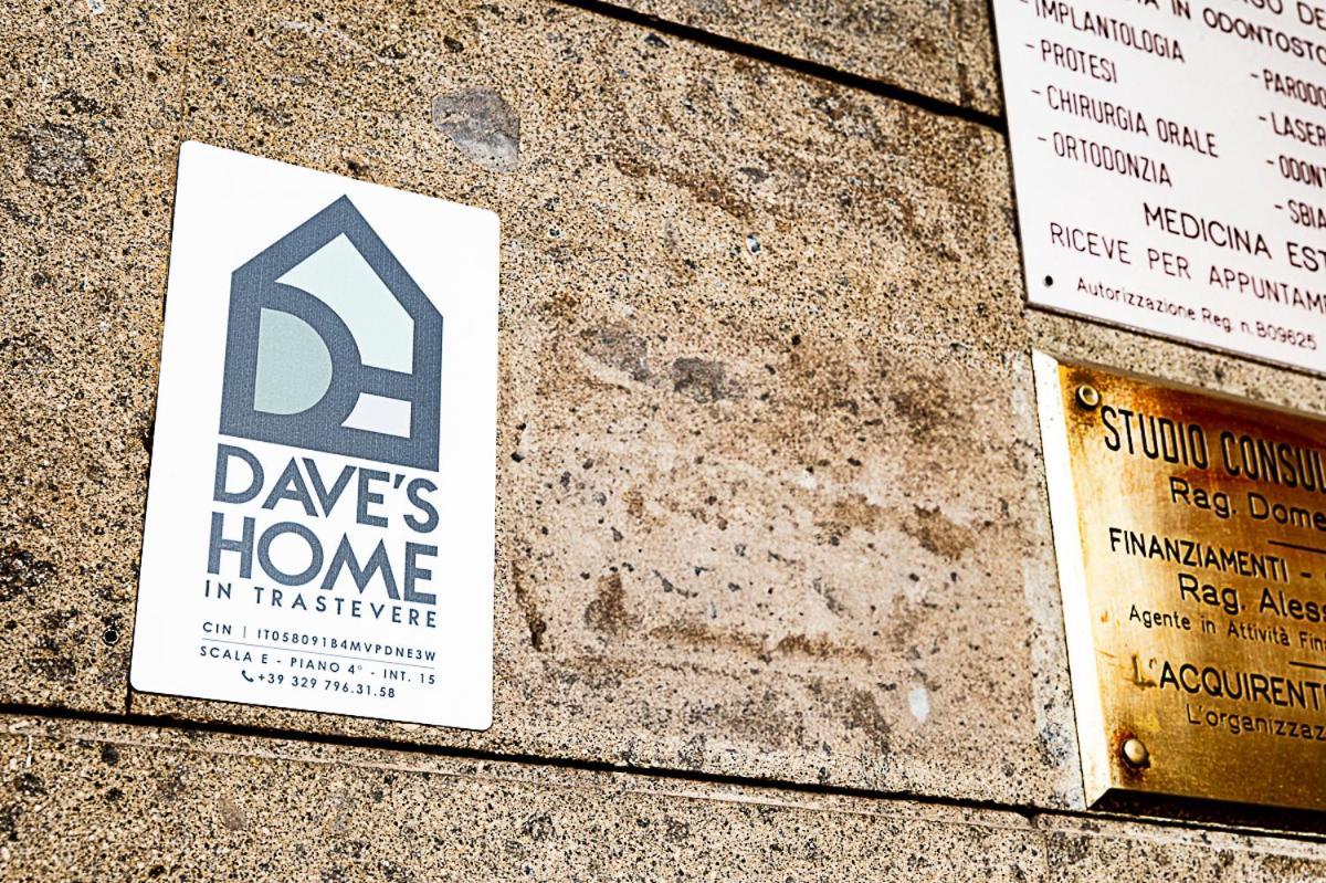Dave'S Home In Trastevere Roma Exterior foto